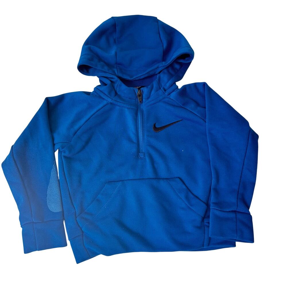 Nike athletic hooded zip front sweatshirt